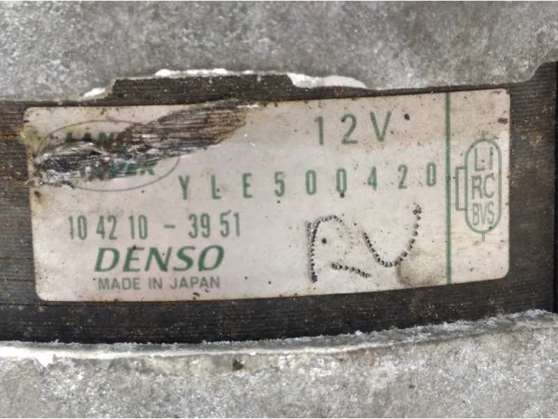 Recambio de alternador para land rover range rover sport v6 td hse referencia OEM IAM YLE500420  1042103951