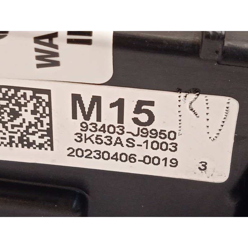 Recambio de mando intermitentes para hyundai kona 1.0 tgdi cat referencia OEM IAM 93403J9950  