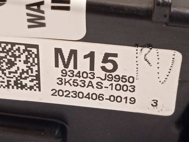 Recambio de mando intermitentes para hyundai kona 1.0 tgdi cat referencia OEM IAM 93403J9950  