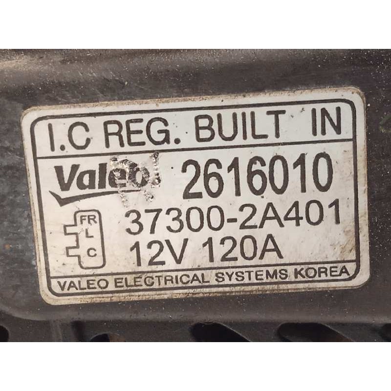 Recambio de alternador para hyundai i20 city s referencia OEM IAM 373002A401  