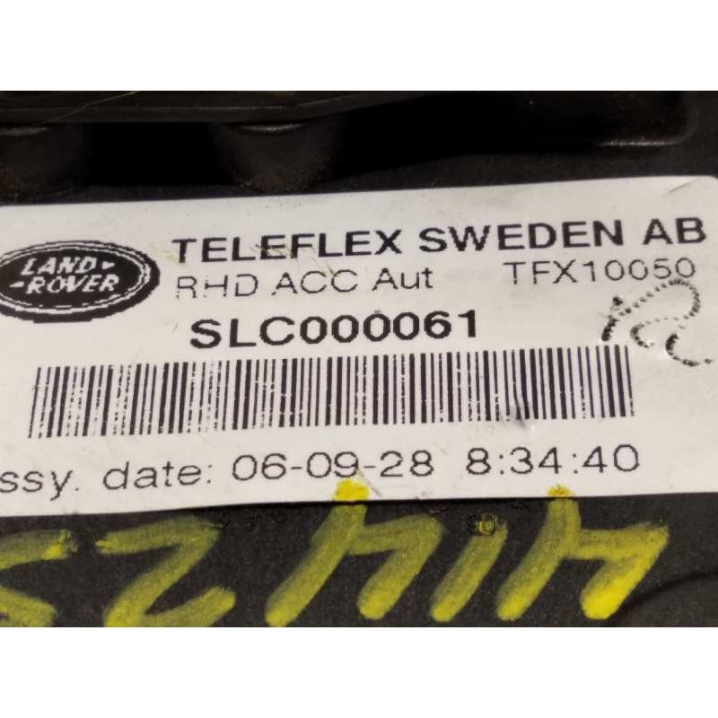 Recambio de potenciometro pedal para land rover range rover sport v6 td hse referencia OEM IAM SLC000061  