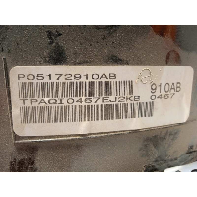 Recambio de cuadro instrumentos para jeep cherokee (kj) 2.8 crd cat referencia OEM IAM P05172910AB  A2C53176906