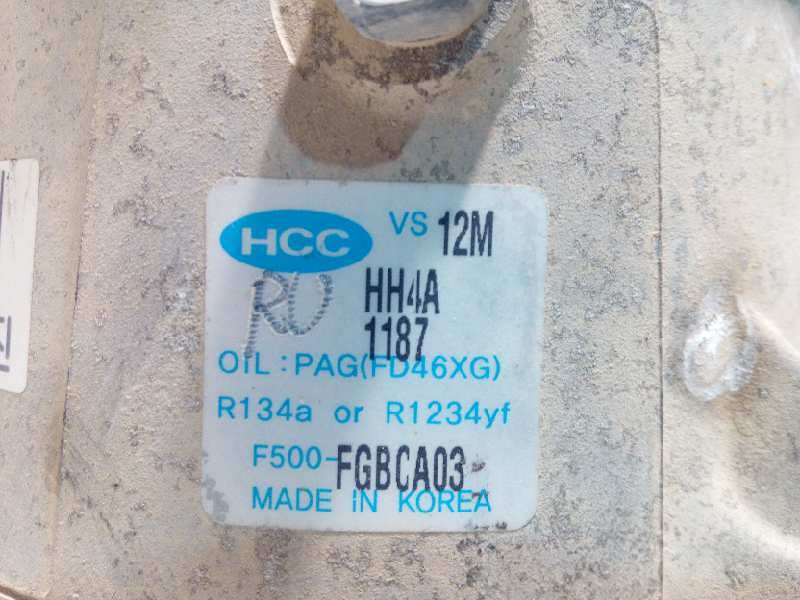 Recambio de compresor aire acondicionado para kia soul 1.6 crdi cat referencia OEM IAM 977012K201  F500FGBCA03 - Blanco 5