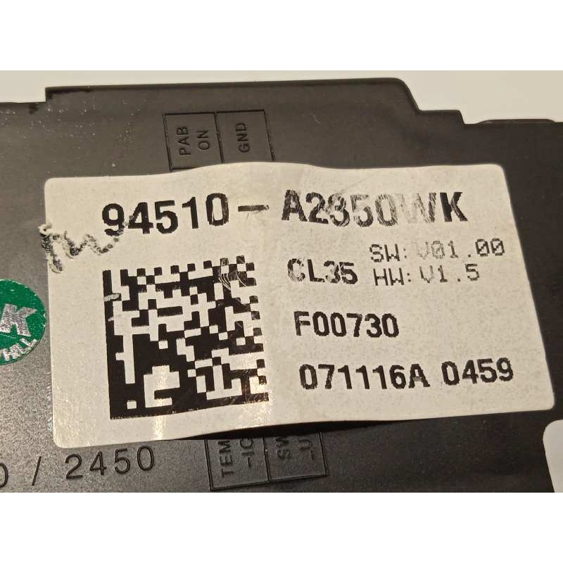 Recambio de pantalla multifuncion para kia cee´d 1.4 crdi cat referencia OEM IAM 94510A2350WK  