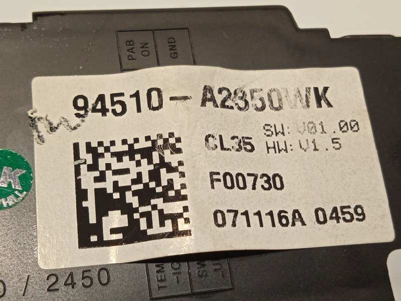 Recambio de pantalla multifuncion para kia cee´d 1.4 crdi cat referencia OEM IAM 94510A2350WK  