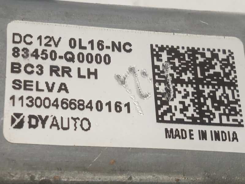 Recambio de elevalunas trasero izquierdo para hyundai i20´20 ( bc3/bi3desde 08/20 ) 1.2 referencia OEM IAM 83450Q0000  