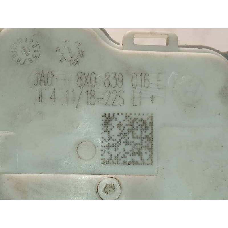 Recambio de cerradura puerta trasera derecha para audi a5 sportback (f5a) básico quattro referencia OEM IAM 8X0839016E  