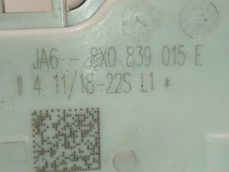 Recambio de cerradura puerta trasera izquierda para audi a5 sportback (f5a) básico quattro referencia OEM IAM 8X0839015E  