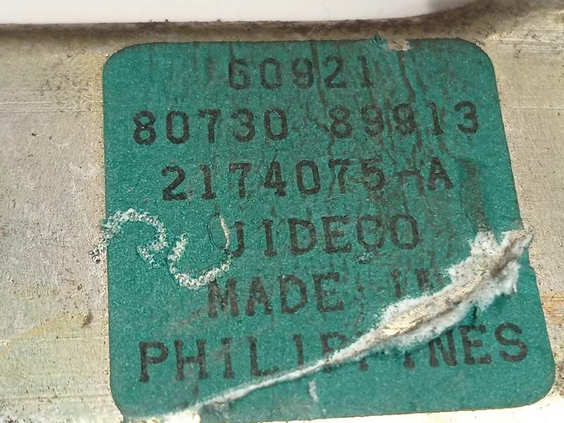 Recambio de elevalunas delantero derecho para nissan x-trail (t30) comfort referencia OEM IAM 8073089913  807308991C