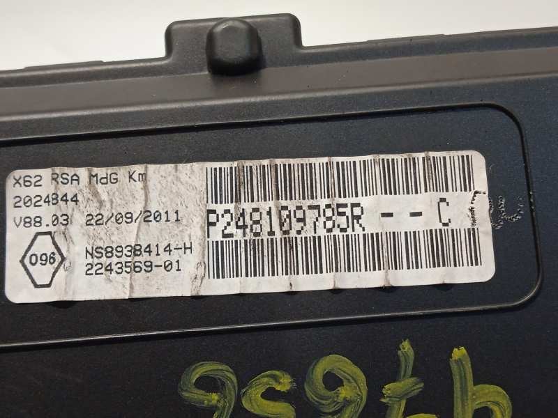 Recambio de cuadro instrumentos para renault master kasten 2.3 diesel dci cat referencia OEM IAM 248109785R  