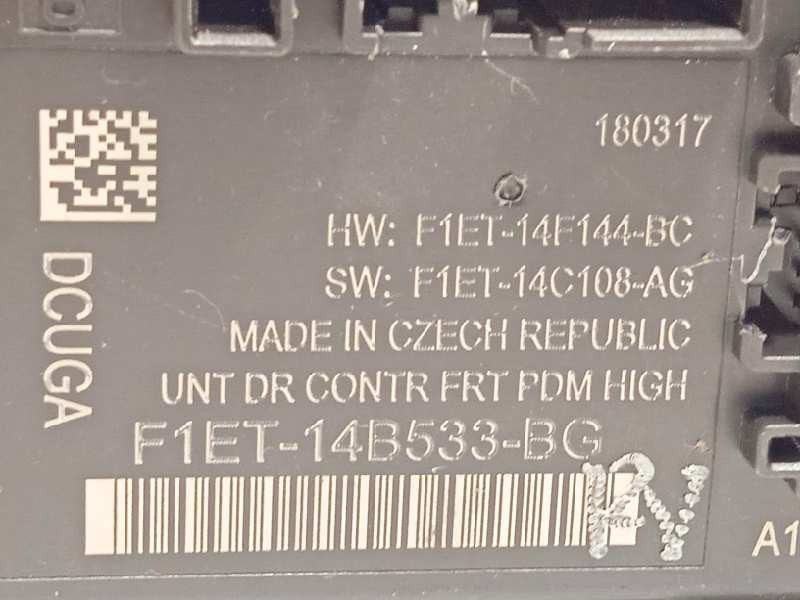 Recambio de modulo confort para ford grand c-max (ceu) trend referencia OEM IAM F1ET14B533BG  2095155