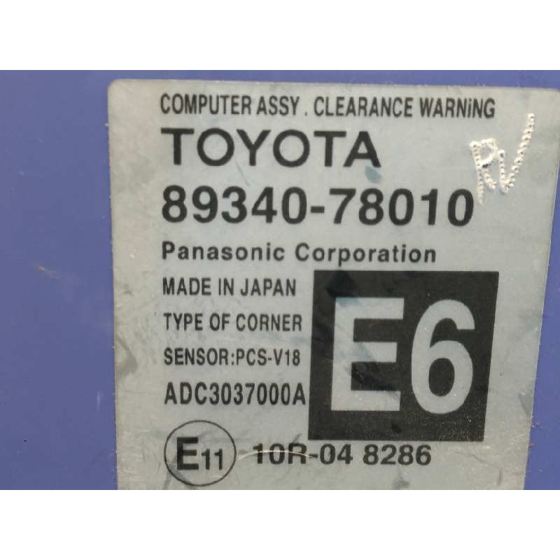 Recambio de modulo electronico para lexus nx 300h 4wd referencia OEM IAM 8934078010  