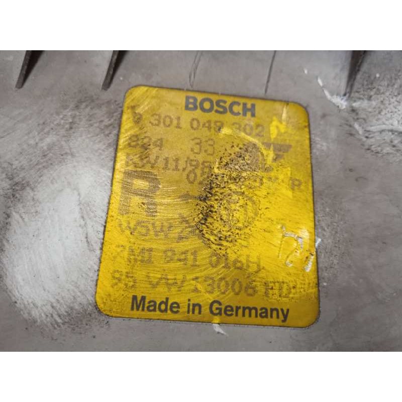 Recambio de faro derecho para volkswagen sharan (7m8) básico referencia OEM IAM 7M1941016H  0301048302