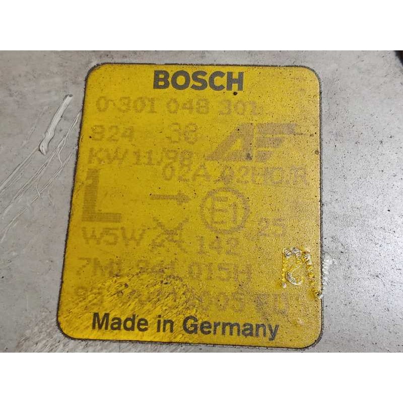 Recambio de faro izquierdo para volkswagen sharan (7m8) básico referencia OEM IAM 7M1941015H  0301048301