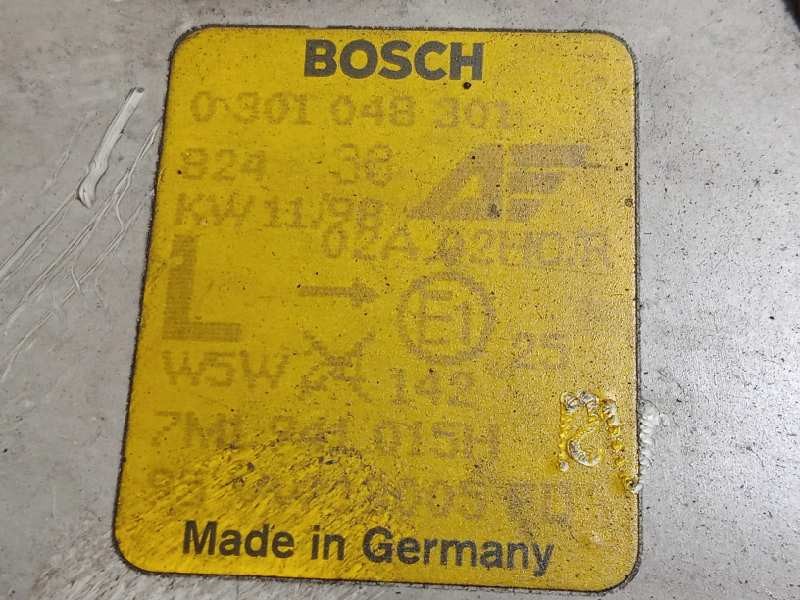 Recambio de faro izquierdo para volkswagen sharan (7m8) básico referencia OEM IAM 7M1941015H  0301048301