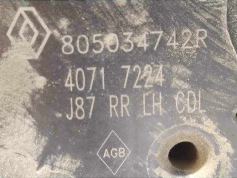 Recambio de cerradura puerta trasera izquierda para renault captur 0.9 energy referencia OEM IAM 805034742R  