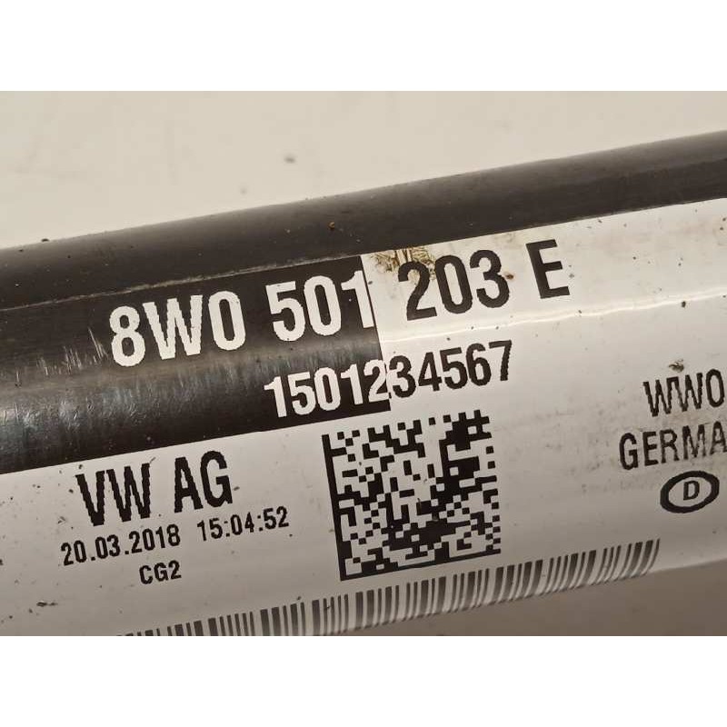 Recambio de transmision trasera izquierda para audi a5 sportback (f5a) básico quattro referencia OEM IAM 8W0501203E  