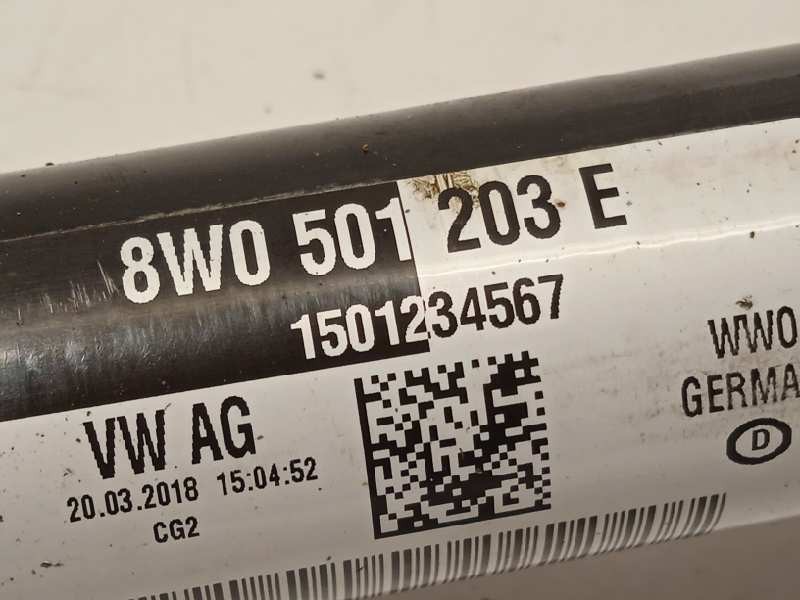 Recambio de transmision trasera izquierda para audi a5 sportback (f5a) básico quattro referencia OEM IAM 8W0501203E  