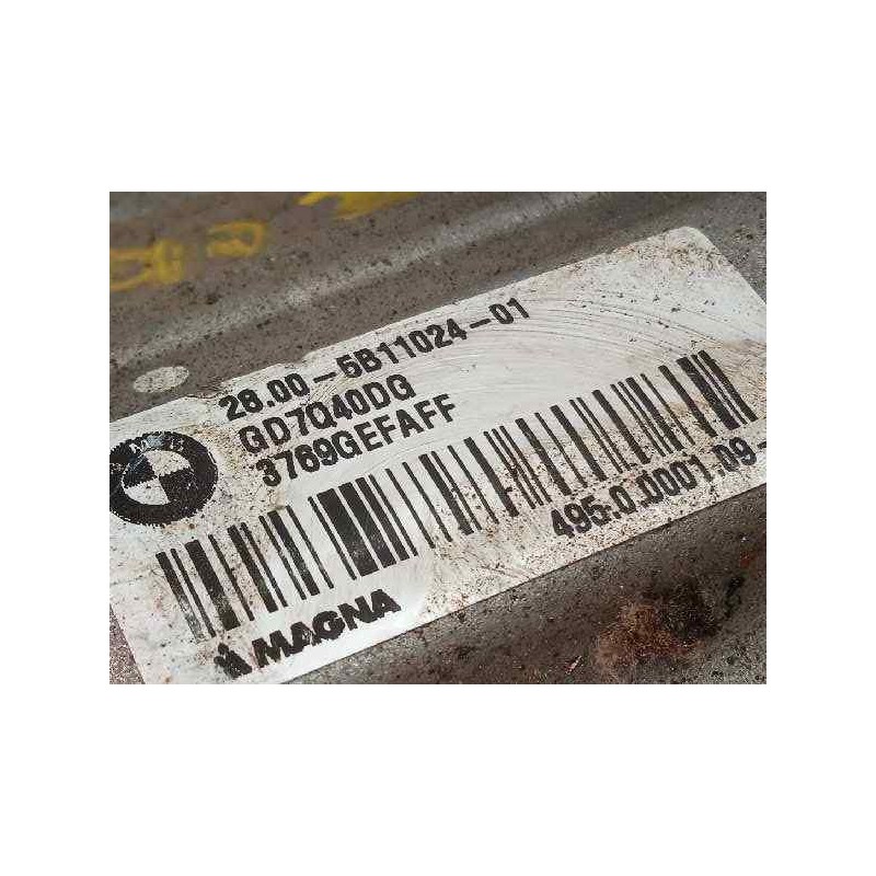 Recambio de despiece caja cambios para bmw serie x1 (u11) 20dx referencia OEM IAM 5B11024  28005B11024