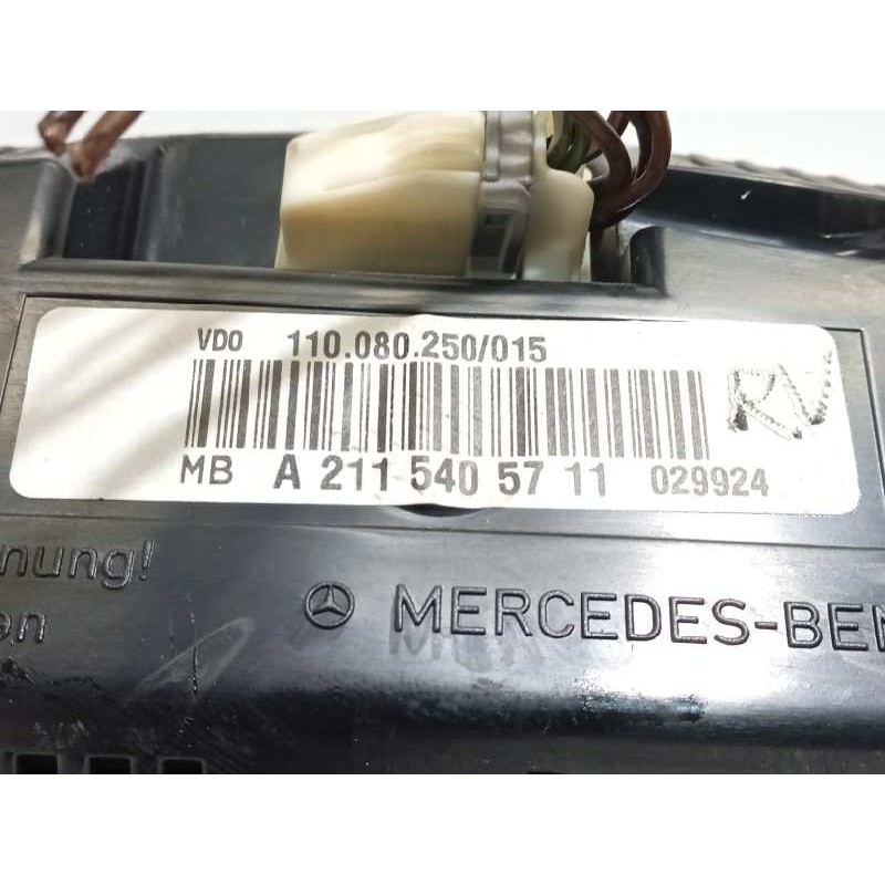 Recambio de cuadro instrumentos para mercedes-benz clase e (w211) berlina e 320 cdi (211.026) referencia OEM IAM 2115403347  