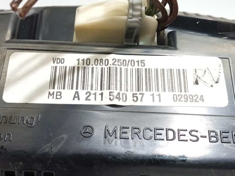 Recambio de cuadro instrumentos para mercedes-benz clase e (w211) berlina e 320 cdi (211.026) referencia OEM IAM 2115403347  