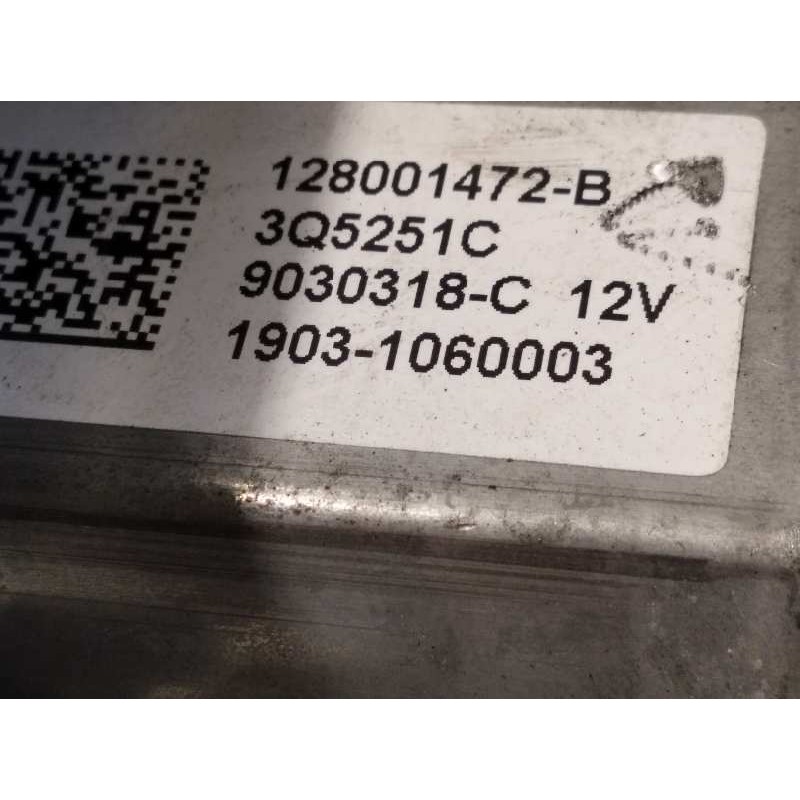 Recambio de elevalunas trasero izquierdo para renault captur 0.9 energy referencia OEM IAM 128001472B  9030318C