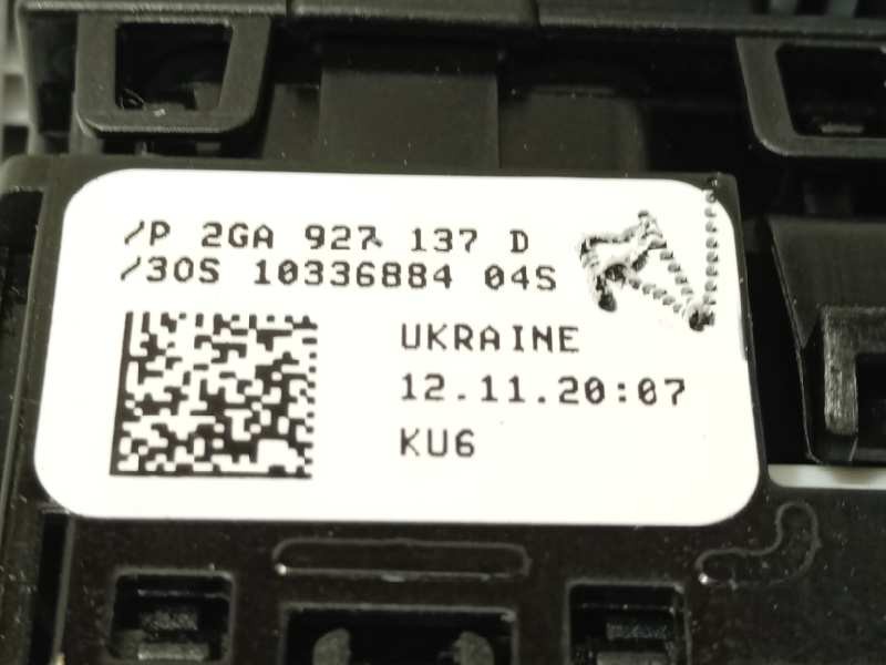 Recambio de modulo electronico para volkswagen t-roc advance referencia OEM IAM 2GA927137D  