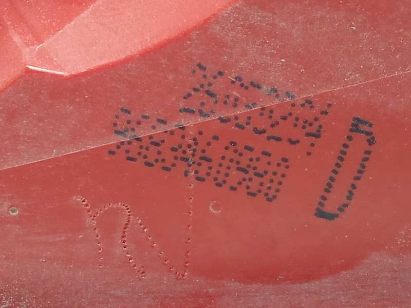 Recambio de piloto trasero derecho interior para peugeot 3008 confort referencia OEM IAM 9683460980  6351HE