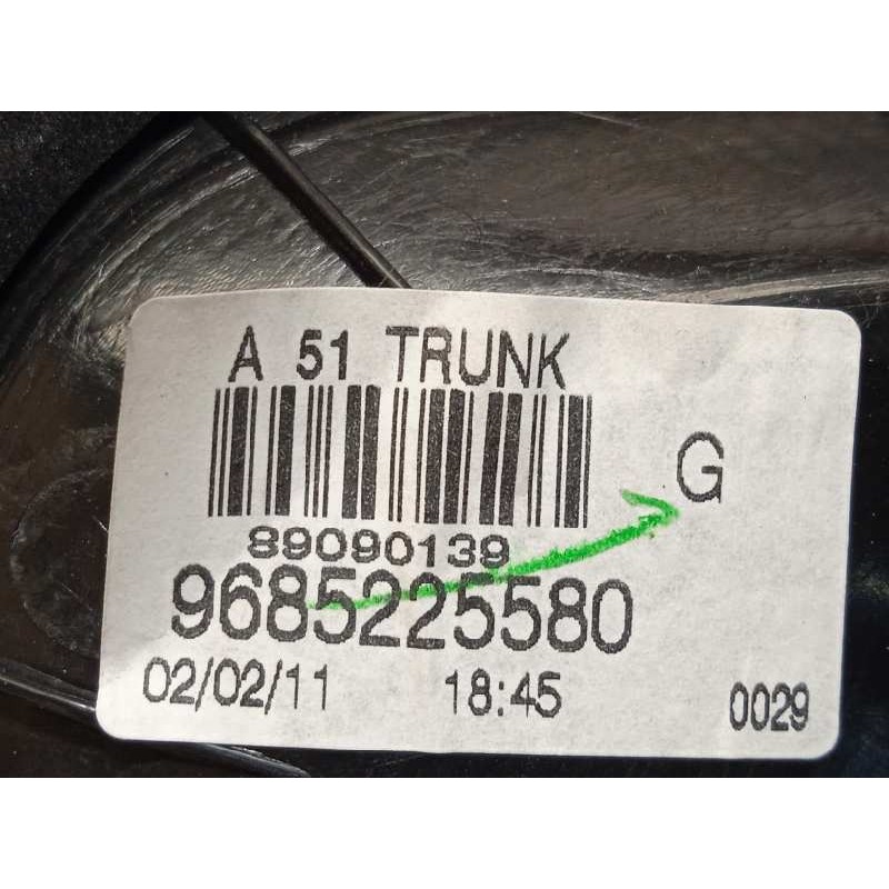 Recambio de piloto trasero izquierdo interior para citroën c3 selection referencia OEM IAM 9685225580  9803934380