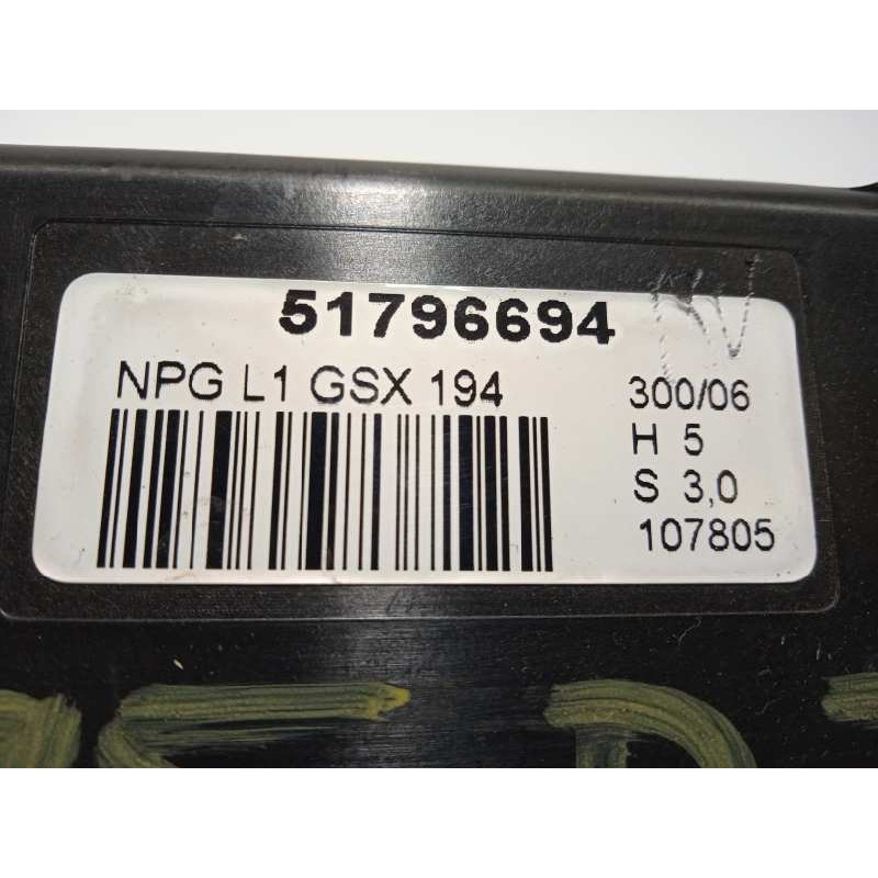 Recambio de modulo electronico para fiat croma (194) 1.9 8v multijet dynamic referencia OEM IAM 51796694  