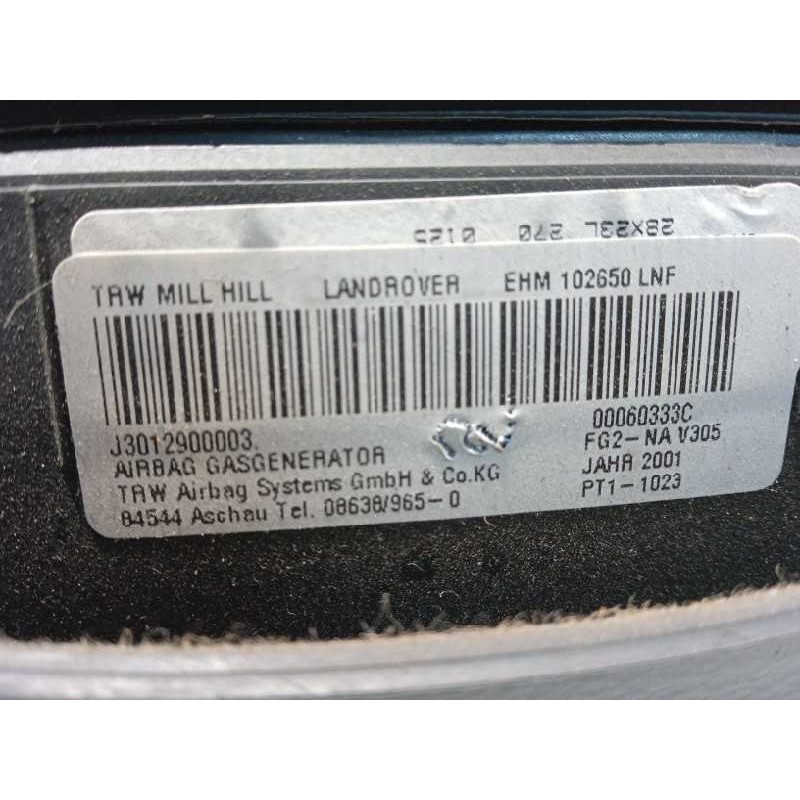 Recambio de airbag delantero izquierdo para land rover discovery (lt) 2.5 turbodiesel referencia OEM IAM EHM102650LNF  