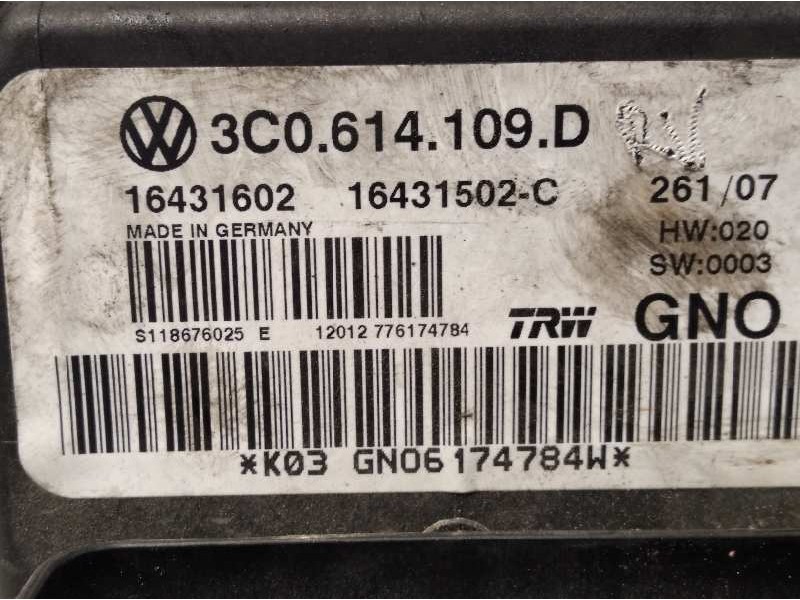 Recambio de abs para volkswagen passat variant (3c5) advance referencia OEM IAM 3C0614109D 16431502C 16431602
