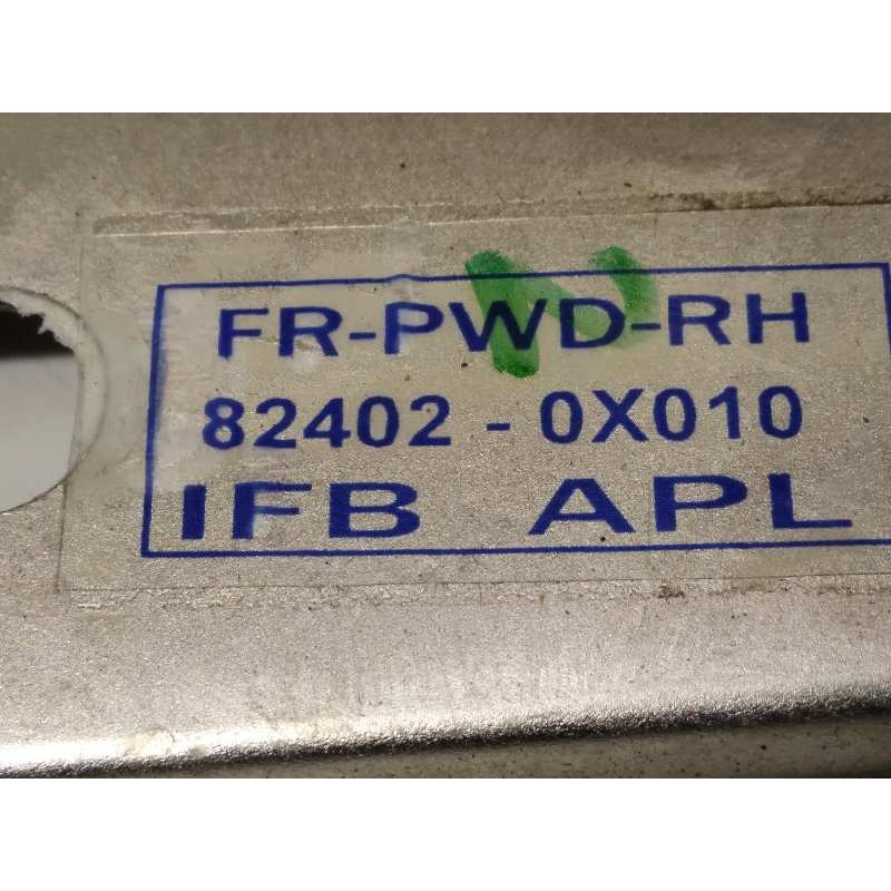 Recambio de elevalunas delantero derecho para hyundai i10 classic referencia OEM IAM 824020X010 824020X000 988200X100