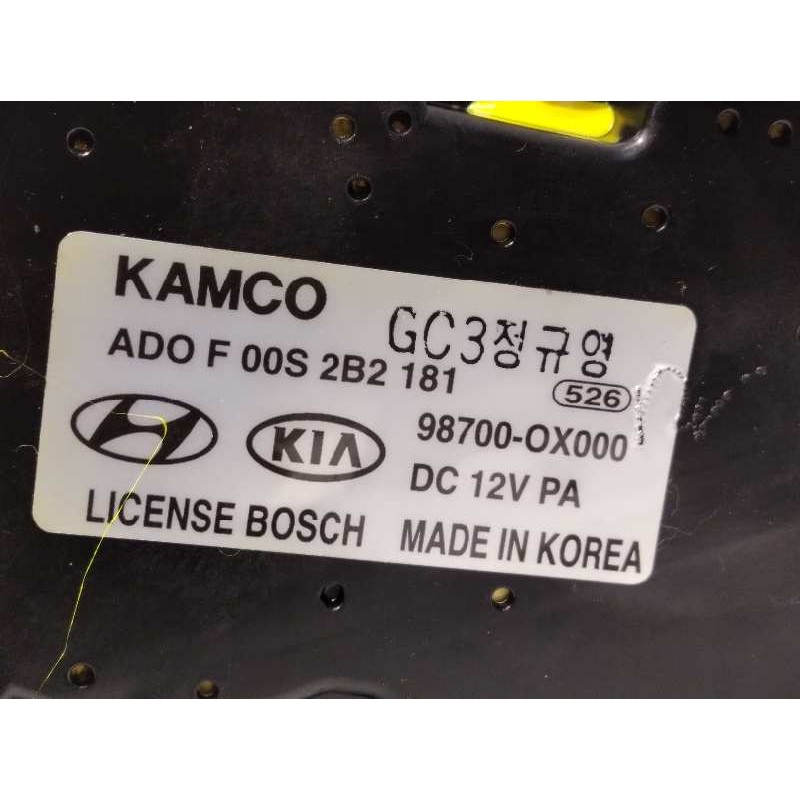 Recambio de motor limpia trasero para hyundai i10 classic referencia OEM IAM 98700OX000  F00S2B2181