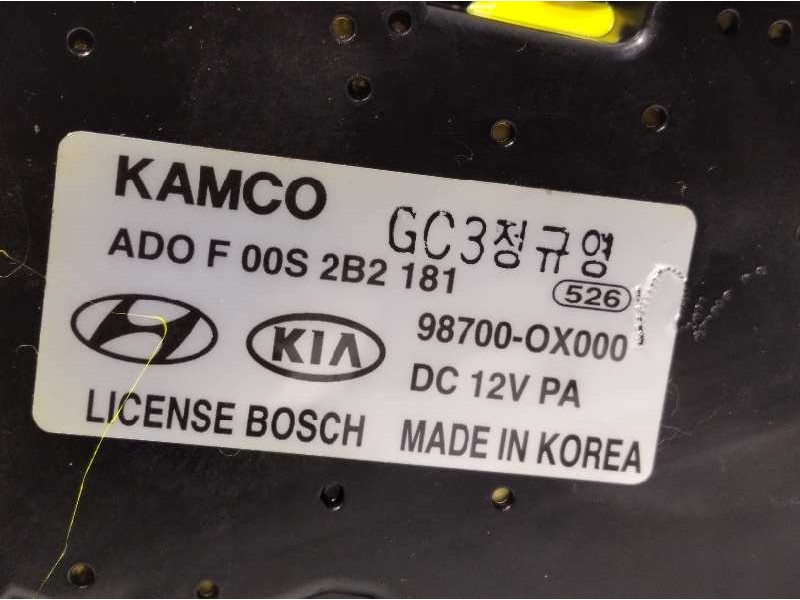 Recambio de motor limpia trasero para hyundai i10 classic referencia OEM IAM 98700OX000  F00S2B2181