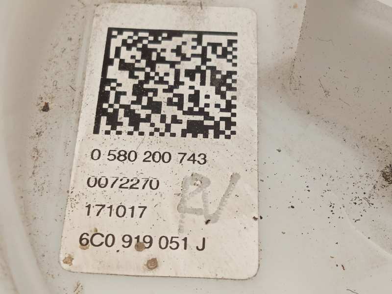 Recambio de bomba combustible para skoda fabia 1.0 mpi referencia OEM IAM 6C0919051J  0580200743