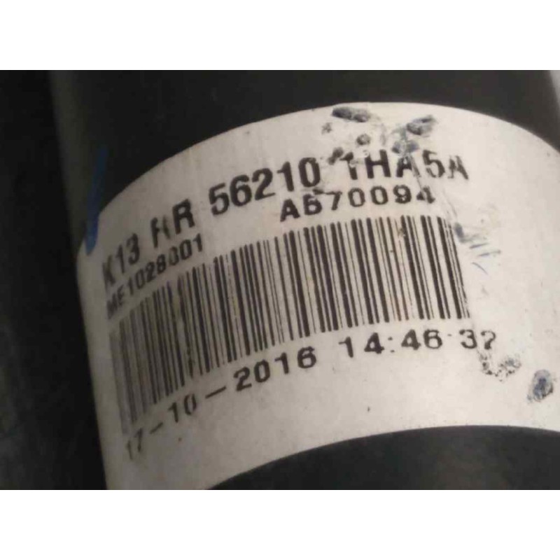 Recambio de amortiguador trasero derecho para nissan micra (k13) 1.2 cat referencia OEM IAM 562101HA5A  
