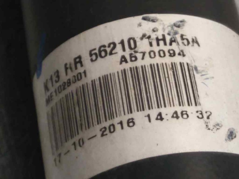 Recambio de amortiguador trasero derecho para nissan micra (k13) 1.2 cat referencia OEM IAM 562101HA5A  
