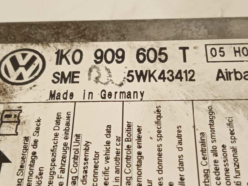 Recambio de centralita airbag para seat altea xl (5p5) stylance / style referencia OEM IAM 1K0909605T 5WK43412 1K0909605T0S3