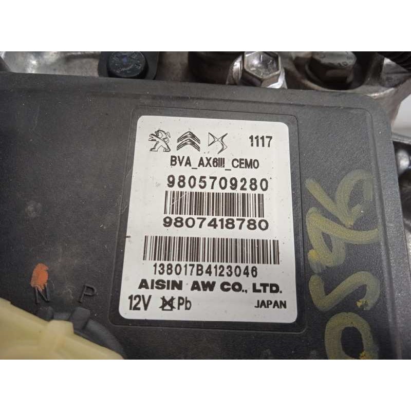 Recambio de caja cambios para citroën c4 picasso referencia OEM IAM 20GE13 9807418780 TF71SC