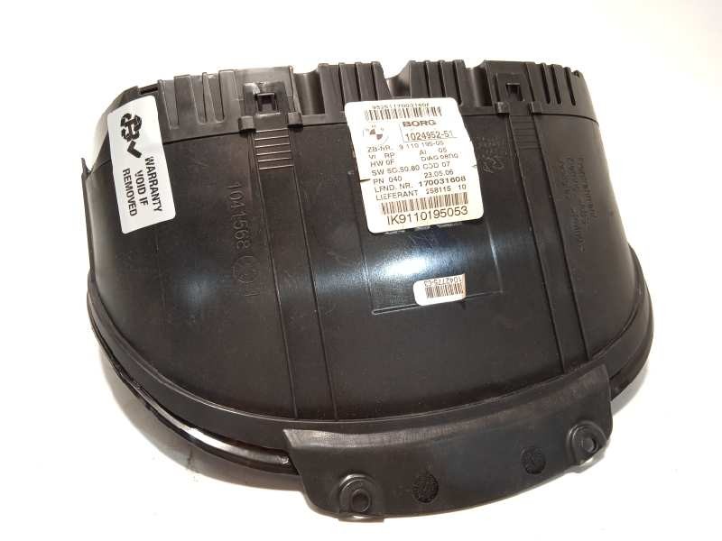 Recambio de cuadro instrumentos para bmw serie 1 berlina (e81/e87) 118d referencia OEM IAM 9110195  62109110195