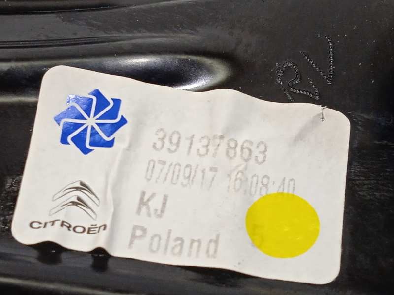 Recambio de elevalunas delantero izquierdo para citroën c3 aircross feel referencia OEM IAM 39137863  