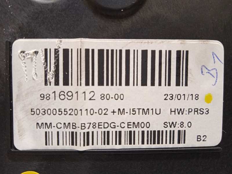 Recambio de cuadro instrumentos para citroën c4 picasso referencia OEM IAM 9816911280  