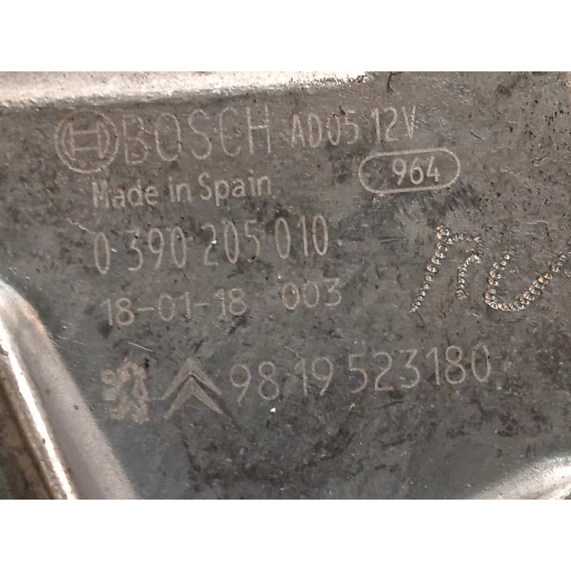Recambio de motor limpia trasero para citroën c4 picasso referencia OEM IAM 9819523180  0390205010