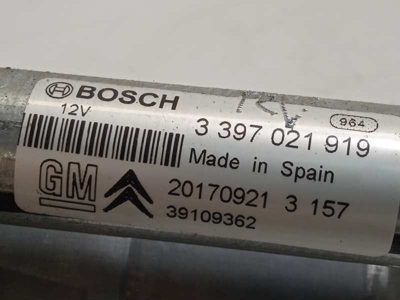 Recambio de motor limpia delantero para citroën c3 aircross feel referencia OEM IAM 39109362  3397021919