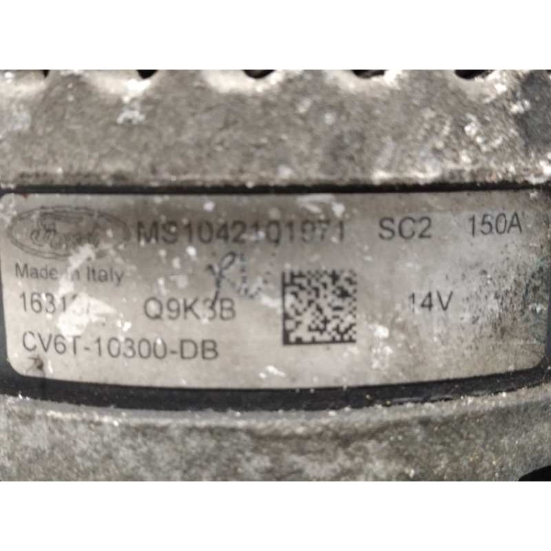 Recambio de alternador para ford c-max 1.0 ecoboost cat referencia OEM IAM CV6T10300DB 1821291 MS1042101971