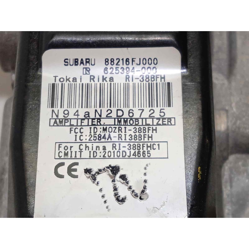 Recambio de conmutador de arranque para subaru impreza g13 1.6 cat referencia OEM IAM 88216FJ000  