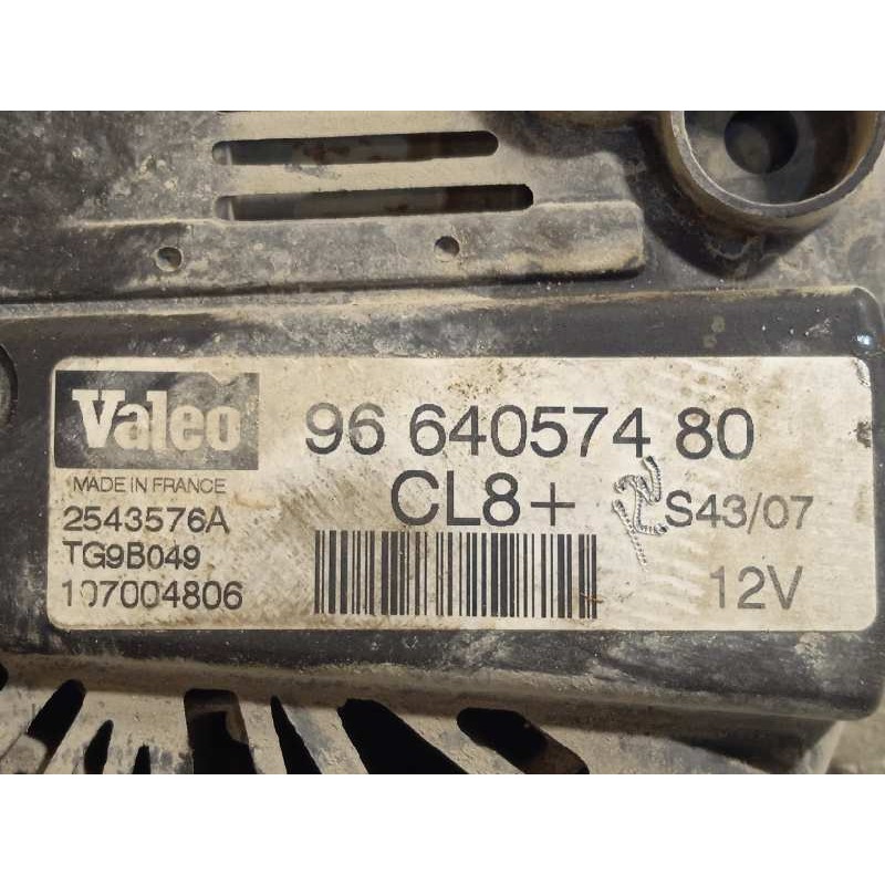 Recambio de alternador para peugeot bipper 1.4 hdi referencia OEM IAM 9664057480  