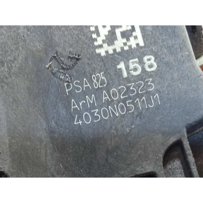 Recambio de cerradura puerta delantera izquierda para peugeot 3008 premium referencia OEM IAM 825158  9800623180