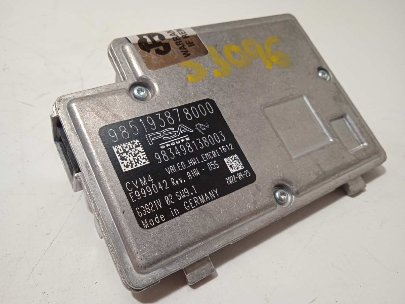 Recambio de modulo electronico para peugeot 308 1.6 allure hybrid referencia OEM IAM 9851938780  1681927380